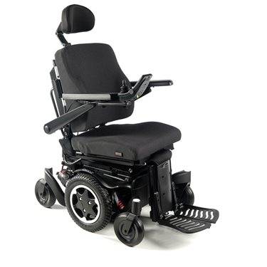 Vente fauteuil électrique 6 roues à Aix : stabilité centrale et conduite intuitive pour déplacements fluides