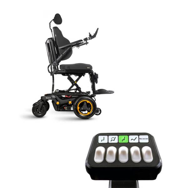 Fauteuil roulant électrique QUICKIE Q700 F SEDEO PRO ADVANCED de Sunrise Medical